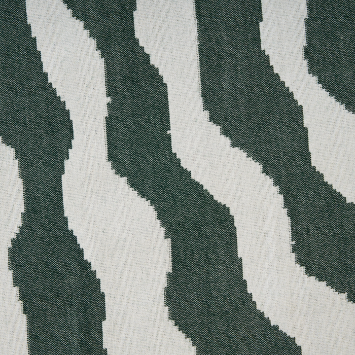 Coperta in acrilico bianco crema verde 130 x 170 cm copriletto in poliestere motivo floreale con frange soggiorno camera da letto