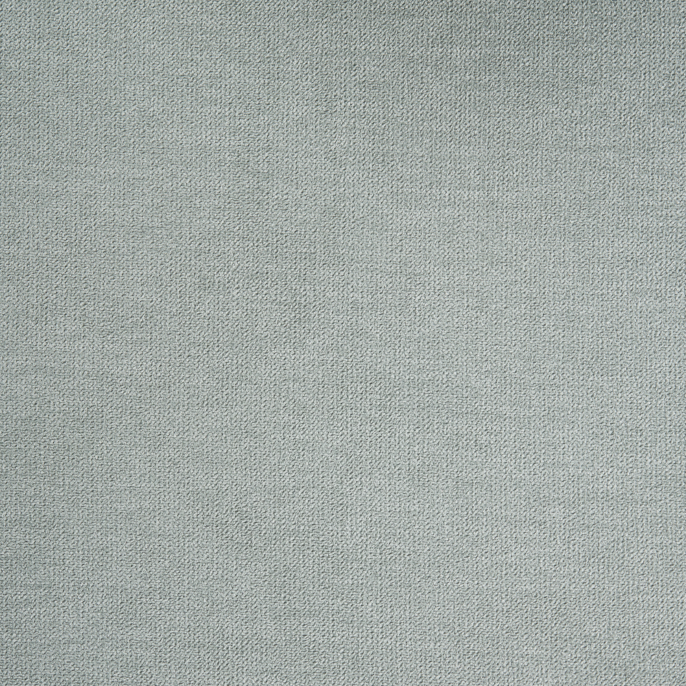 Set di 4 sedie da pranzo in tessuto, rivestimento verde chiaro gambe in ferro nero senza braccioli per sala da pranzo