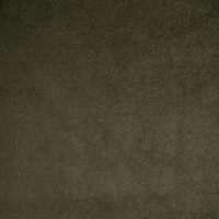 Set di 4 sedie da pranzo con seduta in velluto imbottito Stile moderno Senza braccioli Gambe in ferro verde oliva