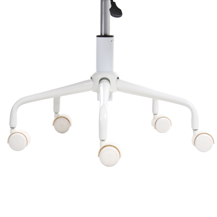 Sedia da scrivania da ufficio girevole in velluto rosa pastello regolabile in altezza