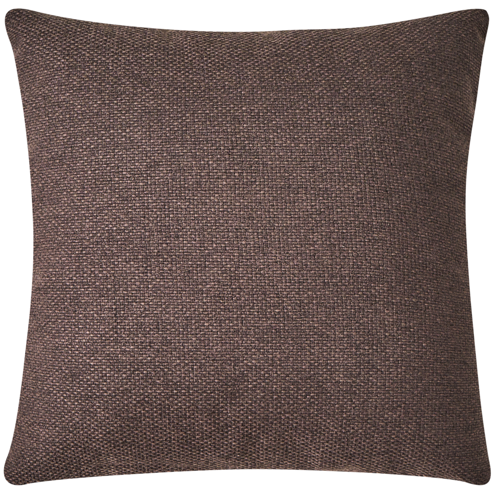 Divano a 2 posti in tessuto Marrone scuro Gambe in legno di gomma Tessuto intrecciato Moderno