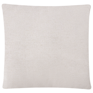 Divano 2 posti in tessuto intrecciato Schienale imbottito Beige chiaro stile moderno e minimalista