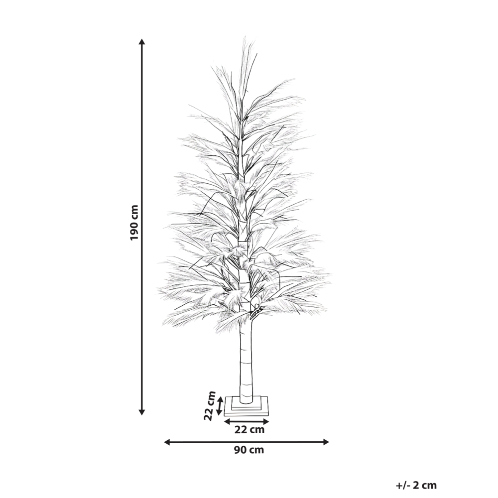 Albero di Natale artificiale beige in materiale sintetico 190 cm Luci LED per esterni e interni Decorazioni natalizie in stile moderno