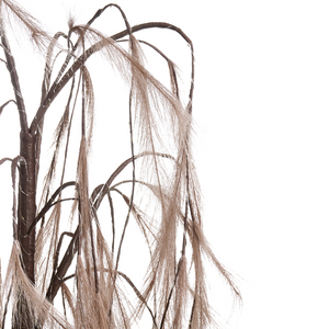 Albero di Natale artificiale con luci LED 160 cm per esterni e interni stile moderno beige