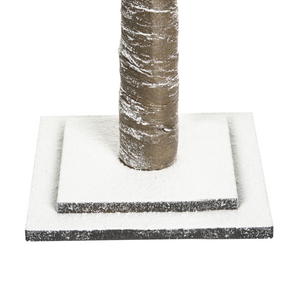 Albero di Natale artificiale con luci LED 245 cm per esterni e interni bianco stile moderno classico