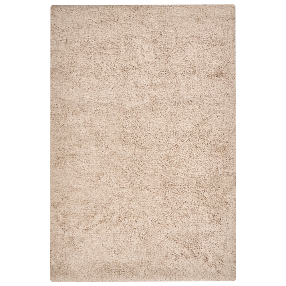 Tappeto da bagno in cotone rettangolare marrone chiaro 60 x 90 Accessori da bagno Design moderno