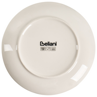 Set di 12 pezzi di stoviglie in porcellana fatte a mano con finitura smaltata reattiva renna natalizia bianco