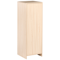Libreria a 3 ripiani in truciolare 40 x 40 cm marrone chiaro stile minimalista