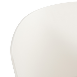 Sedia da ufficio con seduta in tessuto bianco sporco girevole, per scrivania regolabile in altezza