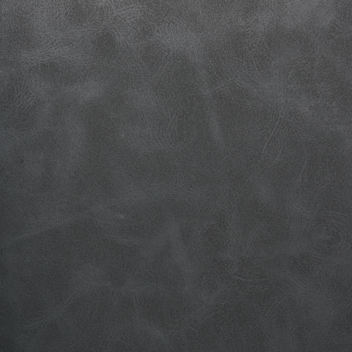 Set di 2 sedie da pranzo girevoli in ecopelle nera con schienale alto in stile scandinavo