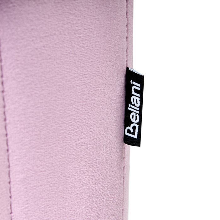 Pouf in velluto con rivestimento esagonale Violetto stile moderno Glamour