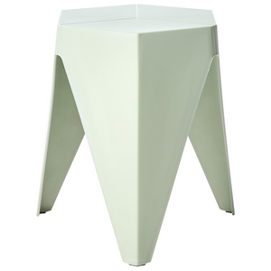 Set di 4 sgabelli da giardino extra impilabili in materiale sintetico multicolore stile elegante