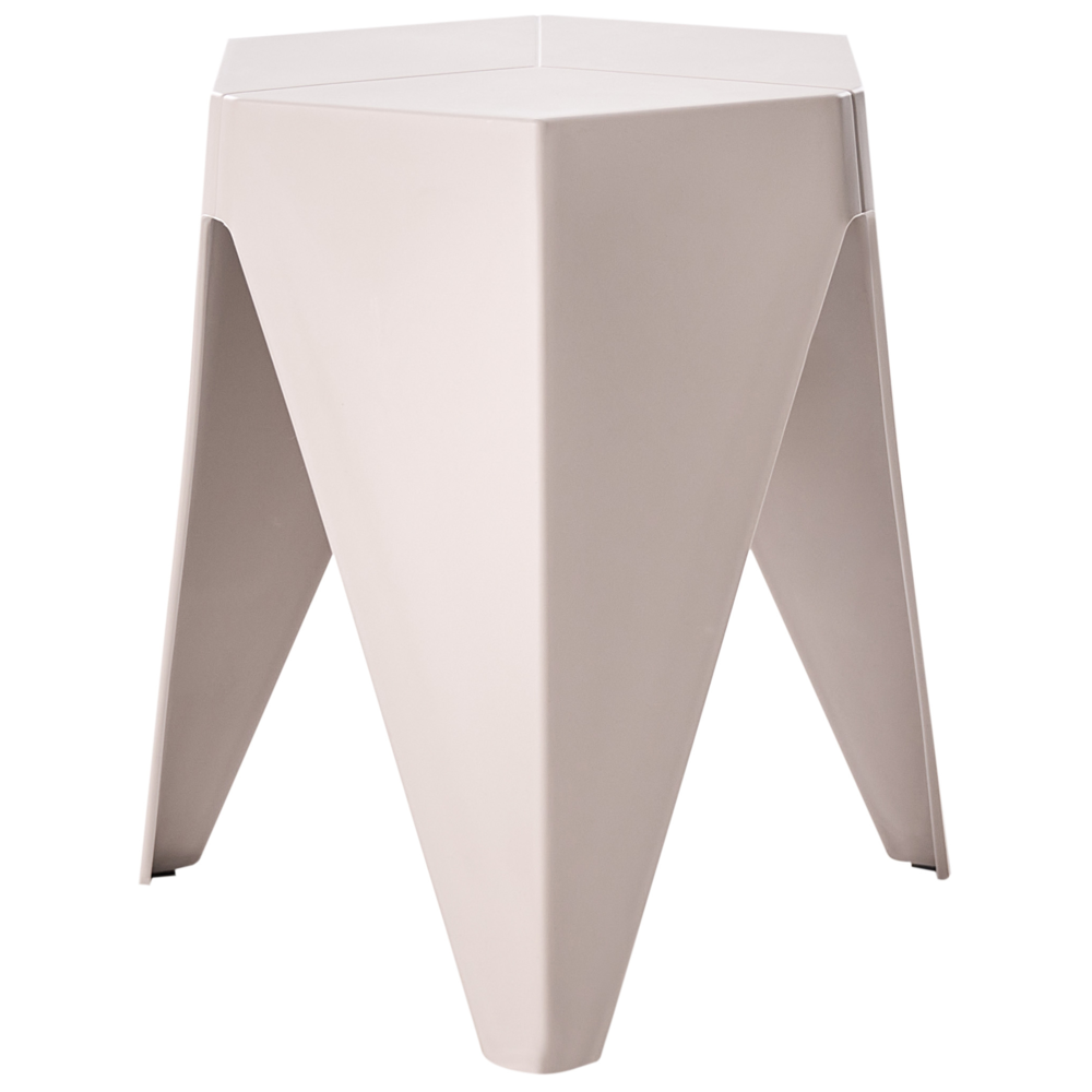 Set di 4 sgabelli da giardino per esterni Materiale sintetico Impilabile Tonalità pastello Multicolore