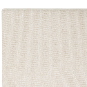 Letto matrimoniale con contenitore sollevabile in tessuto beige chiaro 160 x 200 cm con testiera stile moderno