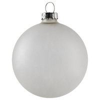 Set di 35 palline di Natale in vetro grigio da appendere all'albero di Natale in stile in stile tradizionale glamour