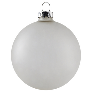 Set di 35 palline di Natale in vetro grigio da appendere all'albero di Natale in stile in stile tradizionale glamour