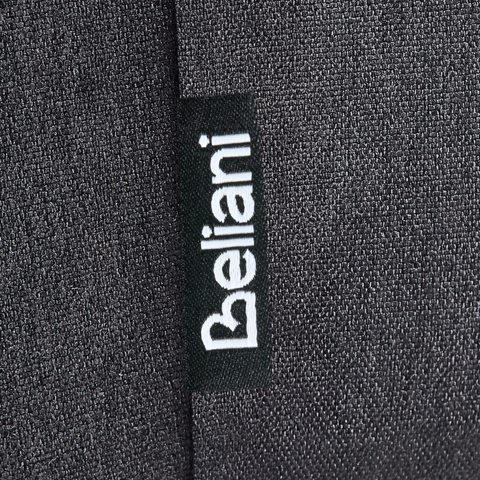 Set di 2 sedie da pranzo in poliestere nero Rivestimenti in metallo nero Gambe senza braccioli Schienale curvo Design moderno e contemporaneo