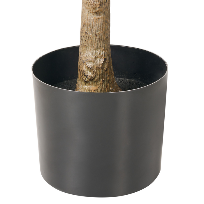 Pianta artificiale in vaso Albero decorativo finto 150 cm verde pianta finta