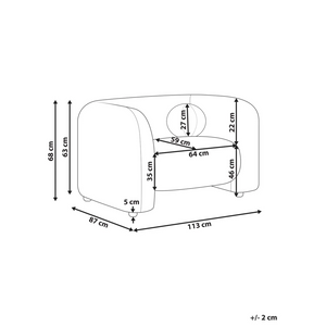 Poltrona in velluto tessuto nero con cuscino rotondo stile glamour retrò soggiorno
