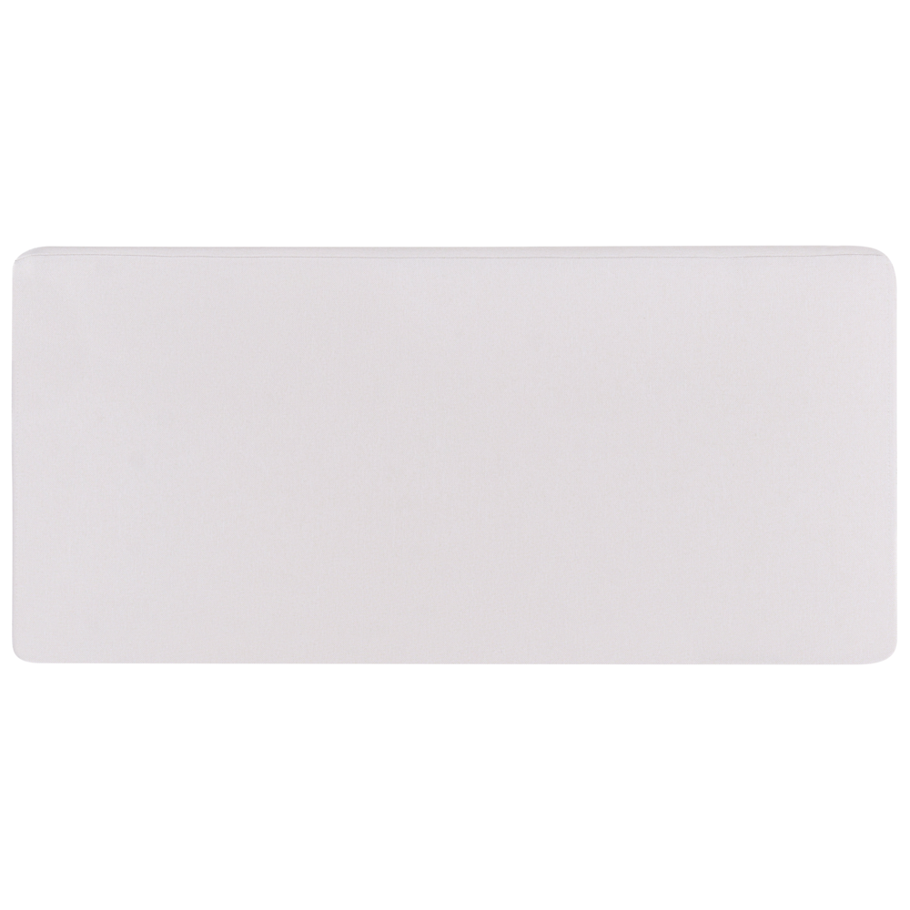 Divano da giardino a 4 posti Beige Struttura sintetica per esterni con cuscini Stile moderno