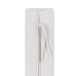 Divano da giardino a 4 posti Beige Struttura sintetica per esterni con cuscini Stile moderno