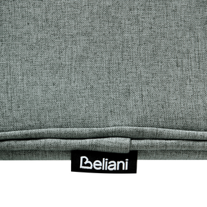 Set di 2 sedie da pranzo con seduta in poliestere verde menta e gambe in metallo senza braccioli per sala da pranzo e cucina