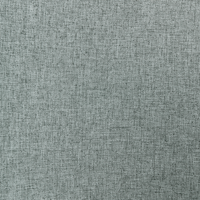 Set di 2 sedie da pranzo con seduta in poliestere verde menta e gambe in metallo senza braccioli per sala da pranzo e cucina