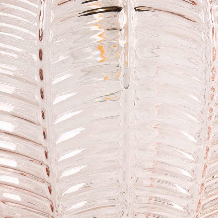 Lampadario a sospensione a 3 luci con paralume in vetro e base in metallo stile retrò multicolore