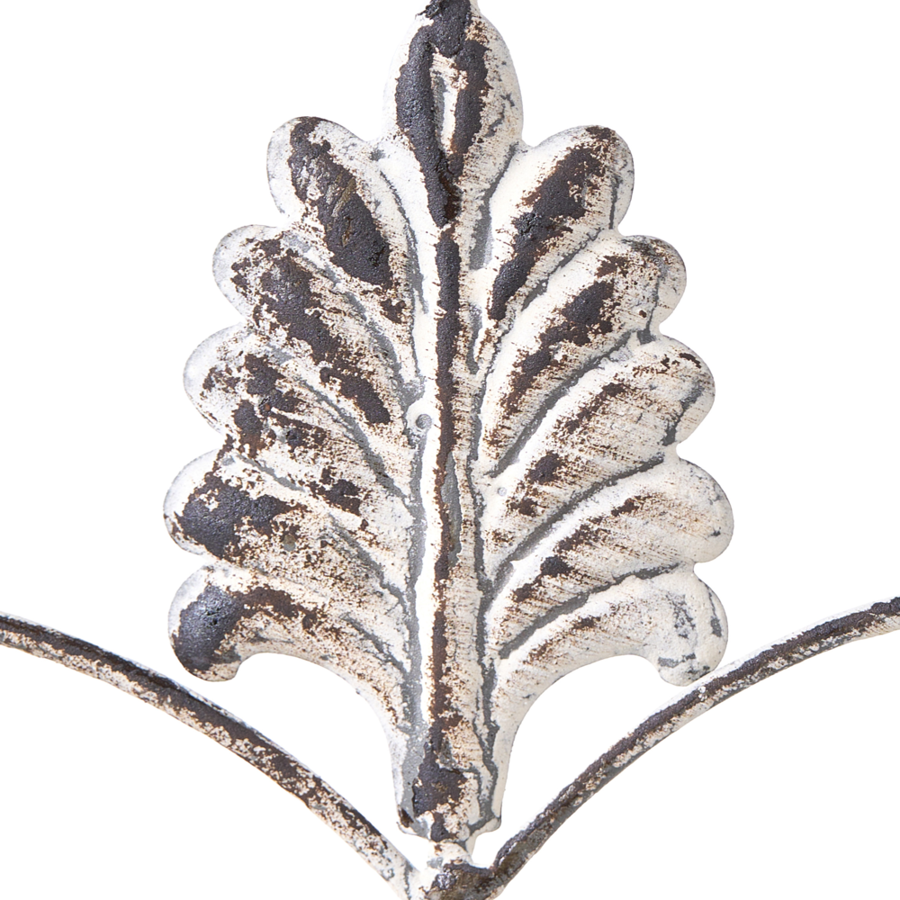 Set di 2 scaffali per piante in metallo da giardino indipendenti per interni e bagni colore grigio