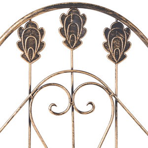 Scaffale per piante in metallo nero 4 ripiani da giardino autoportante per esterni da esterno per interni da bagno