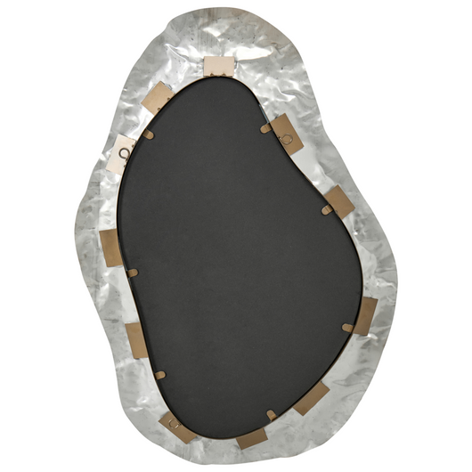 Specchio da parete Elemento decorativo da parete Glam Tradizionale industriale Telaio in acciaio inossidabile Vetro Oro