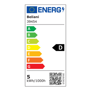 Lampada a LED per specchio/immagine Metallo nero Luce LED acrilica Lampada per specchio da bagno Design moderno e minimalista