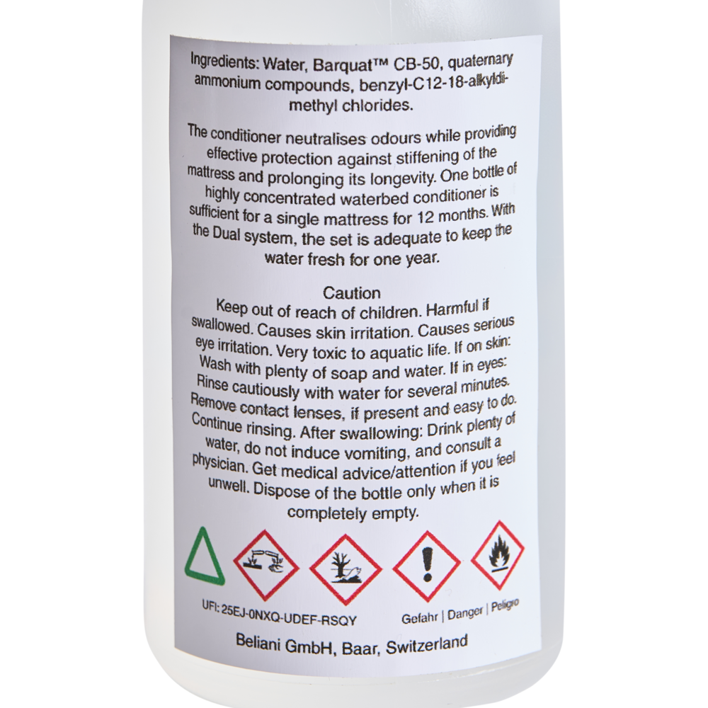 Set di 2 balsami per letti ad acqua per materassi ad acqua 2 x 250 ml