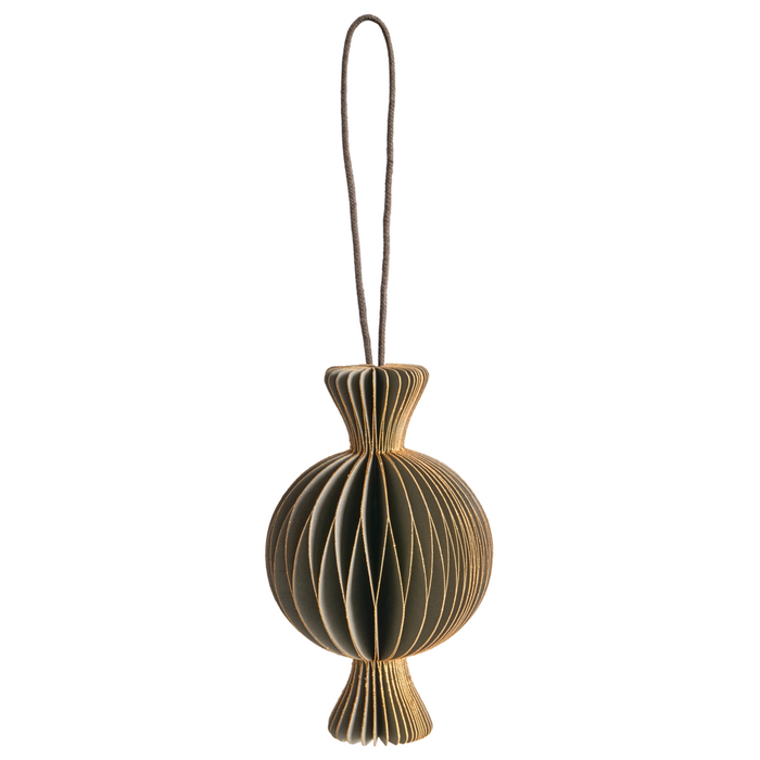 Set di 16 palline natalizie multicolori in carta a nido d'ape da appendere Decorazioni 3D per Natale