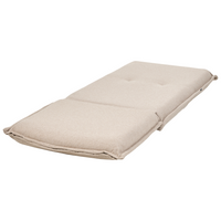 Divano letto beige Poltrona da pavimento Rivestimento in tessuto Letto singolo pieghevole con cuscino Design moderno Camera dei bambini Soggiorno
