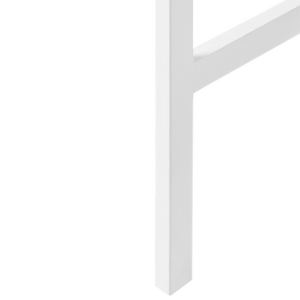 Mobile da bagno in bambù sopra la lavatrice bianco per il bagno Stile minimalista