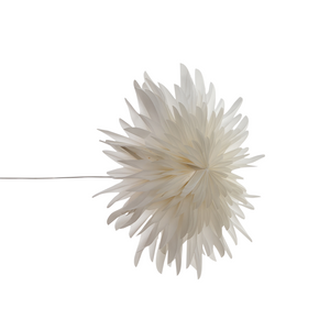 Set di 3 stelle sospese multicolori in carta 3D con luci LED