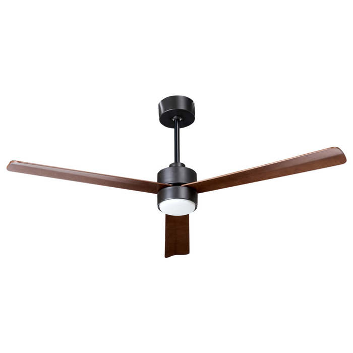 Ventilatore da soffitto con telecomando in materiale sintetico marrone Moderno soggiorno scandinavo