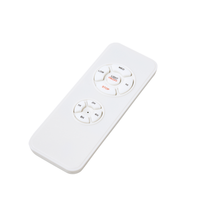 Ventilatore da soffitto con luce Grigio Sintetico Telecomando Moderno Scandinavo Soggiorno