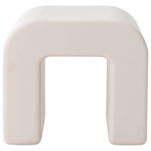 Set di 2 tavolini ausiliari in materiale sintetico grigio chiaro Sgabelli multifunzionali per soggiorno e patio Resistenti alla ruggine e all'acqua Moderni