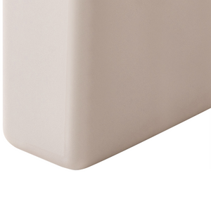 Set di 2 tavolini ausiliari in materiale sintetico grigio chiaro Sgabelli multifunzionali per soggiorno e patio Resistenti alla ruggine e all'acqua Moderni