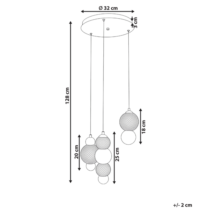 Lampada da parete a LED con paralume in vetro e base in metallo stile glamour oro