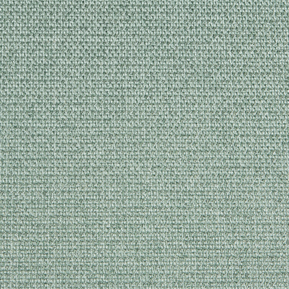 Chaise longue verde chiaro in tessuto con cuscino, stile minimalista