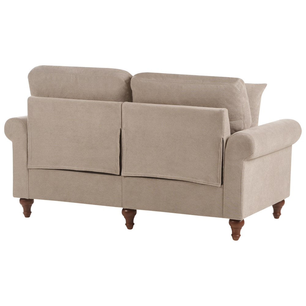 Set di divani moderni in tessuto bianco a 2 e 3 posti con cuscini soggiorno stile moderno