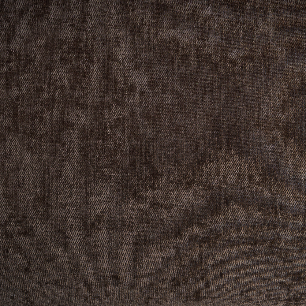 Divano a 2 posti tessuto marrone chiaro elementi morbidi neri stile moderno soggiorno