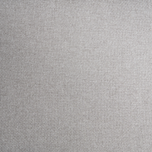 Divano a 2 posti tessuto grigio chiaro elementi morbidi neri stile moderno soggiorno