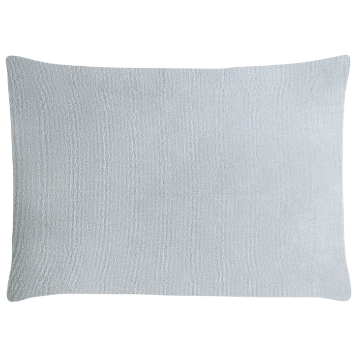 Divano a 2 posti Rivestimento in ciniglia azzurro Gambe in legno con braccioli Angolo lettura soggiorno Stile scandinavo moderno