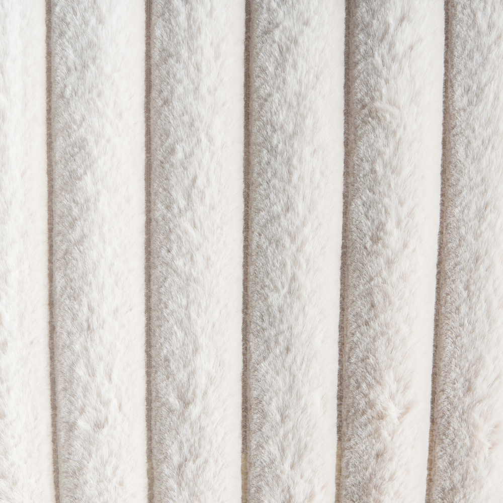 Set di 2 cuscini tessuto beige 4 chiaro 5 x 45 cm camera da letto soggiorno