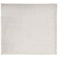 Copriletto decorativo in tessuto morbido 200 x 220 cm beige  chiaro camera da letto