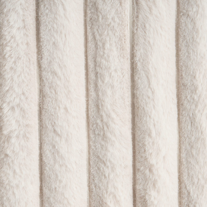 Copriletto decorativo in tessuto morbido 200 x 220 cm beige  chiaro camera da letto